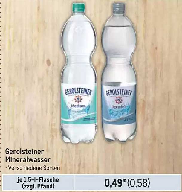 Gerolsteiner Mineralwasser