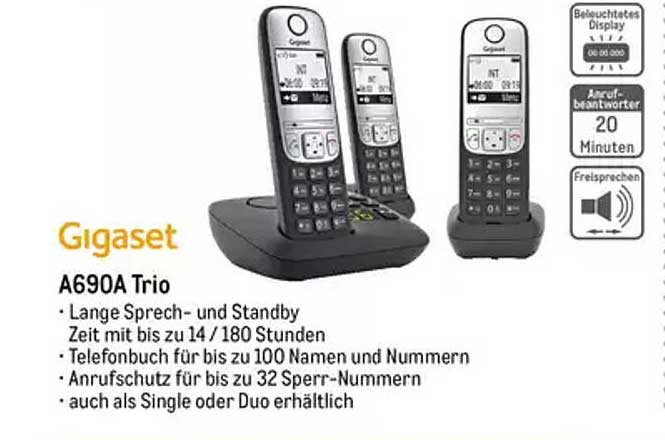 Gigaset A690A Trio