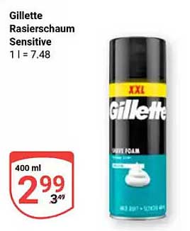 Gillette Rasierschaum Sensitive