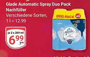 Glade Automatic Spray Duo Pack Nachfüller