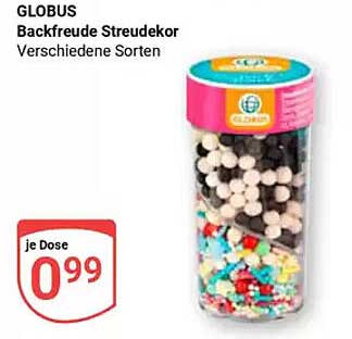 GLOBUS Backfreude Streudekor