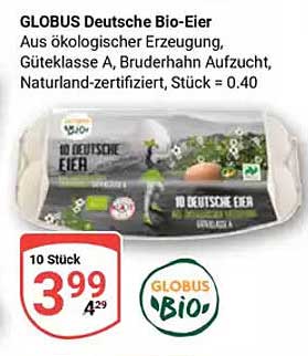 GLOBUS Deutsche Bio-Eier