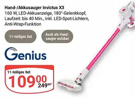 Hand-/Akkusauger Invictus X3