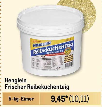 Henglein Frischer Reibekuchenteig