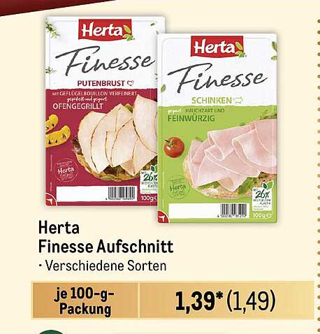 Herta Finesse Aufschnitt