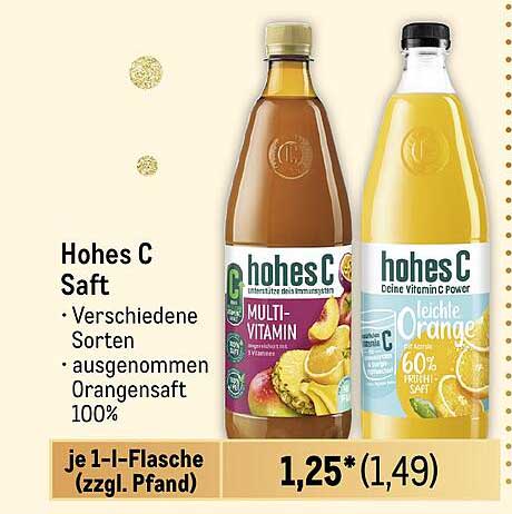 Hohes C Saft