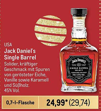 Jack Daniel’s Single Barrel