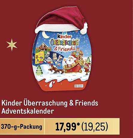 Kinder Überraschung & Friends Adventskalender