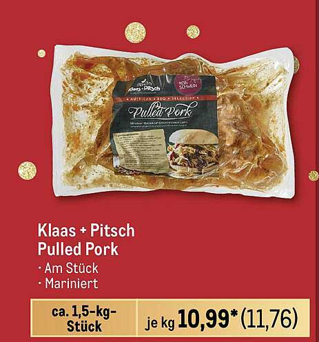 Klaas + Pitsch Pulled Pork