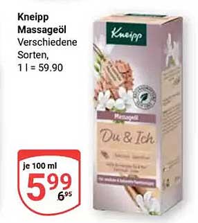 Kneipp Massageöl Du & Ich