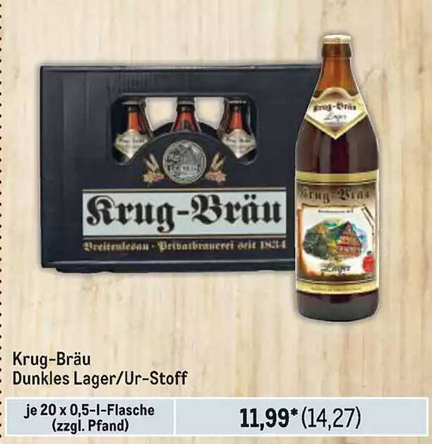 Krug-Bräu Dunkles Lager/Ur-Stoff