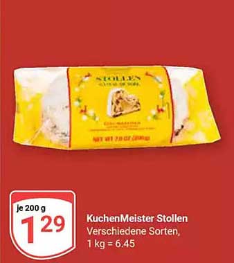 KuchenMeister Stollen