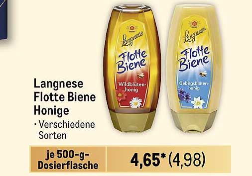 Langnese Flotte Biene Honige