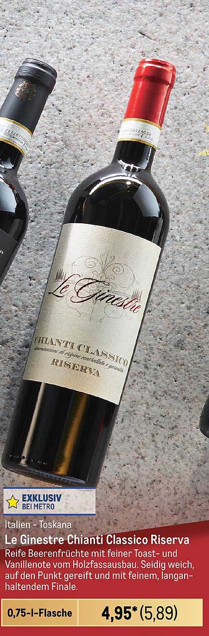 Le Ginestre Chianti Classico Riserva