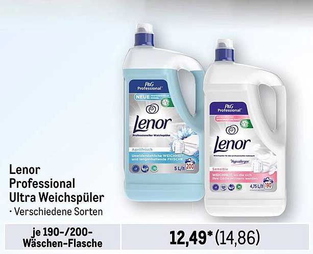 Lenor Professional Ultra Weichspüler