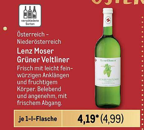 Lenz Moser Grüner Veltliner