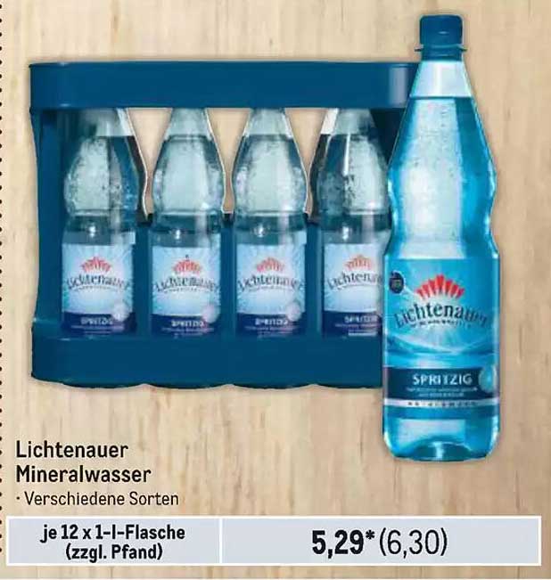 Lichtenauer Mineralwasser