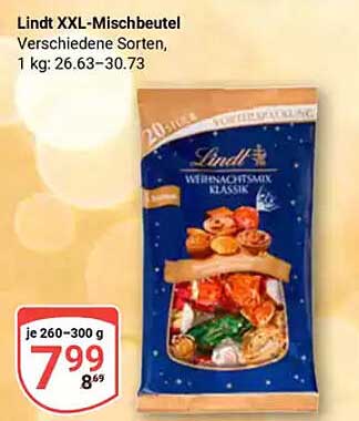 Lindt XXL-Mischbeutel