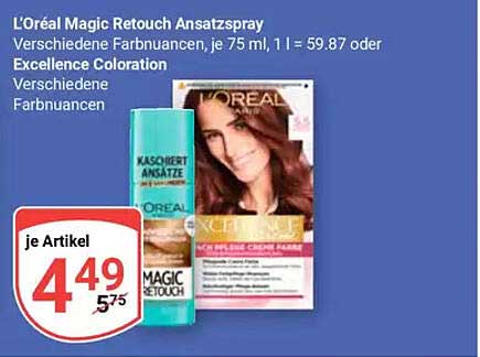 L'Oréal Magic Retouch Ansatspray