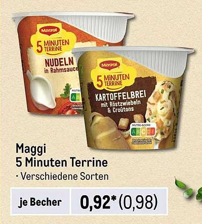 Maggi 5 Minuten Terrine