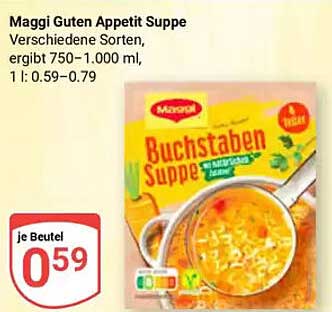 Maggi Guten Appetit Suppe