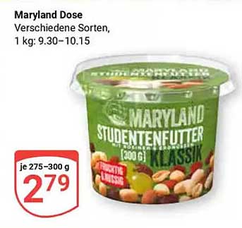 Maryland Studentenfutter Klassik