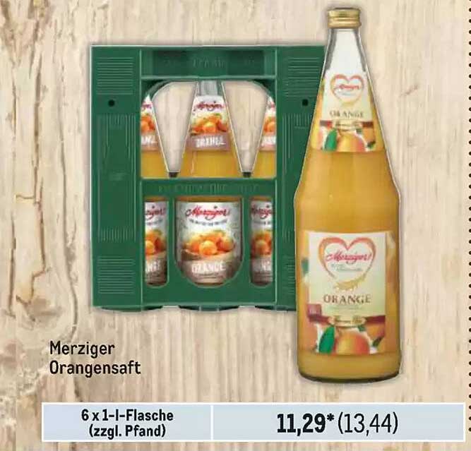 Merziger Orangen Saft