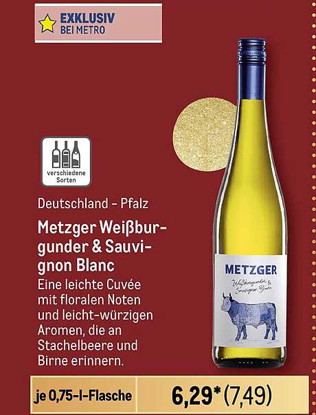 Metzger Weißburgunder & Sauvignon Blanc