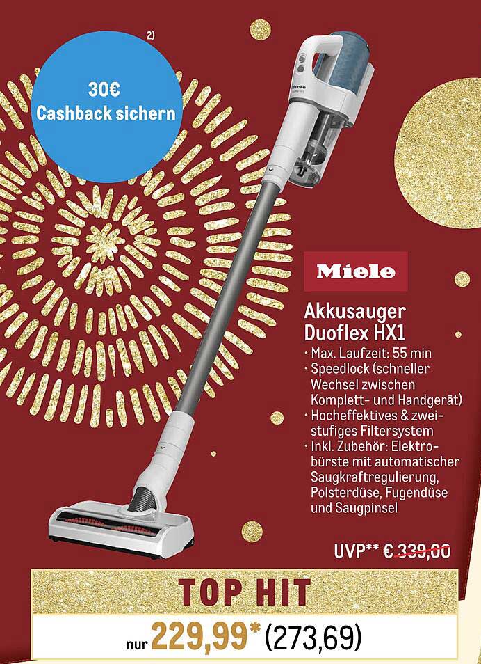 Miele Akkusauger Duoflex HX1