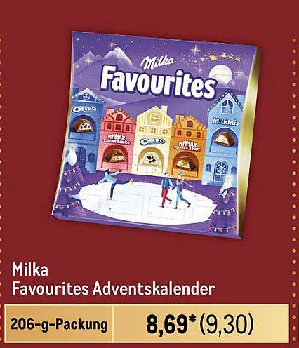 Milka Favourites Adventskalender