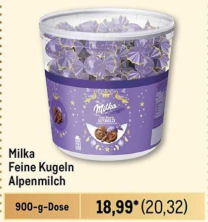 Milka Feine Kugeln Alpenmilch