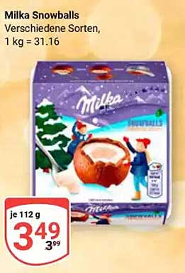 Milka Snowballs