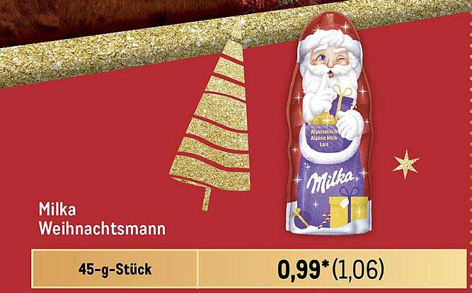 Milka Weihnachtsmann