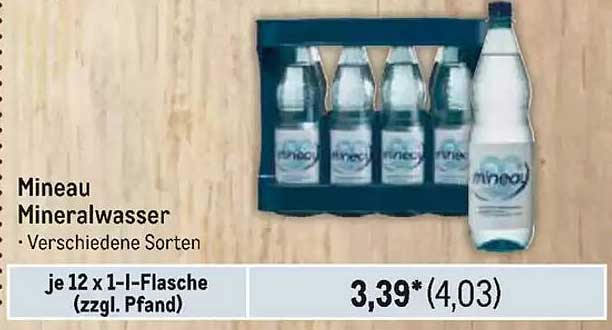 Mineau Mineralwasser