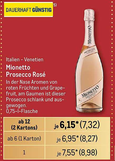 Mionetto Prosecco Rosé