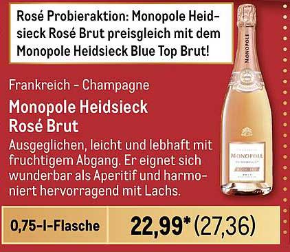 Monopole Heidsieck Rosé Brut