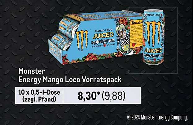 Monster Energy Mango Loco Vorratspack