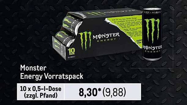 Monster Energy Vorratspack