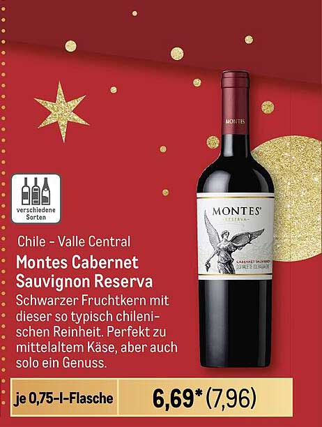 Montes Cabernet Sauvignon Reserva