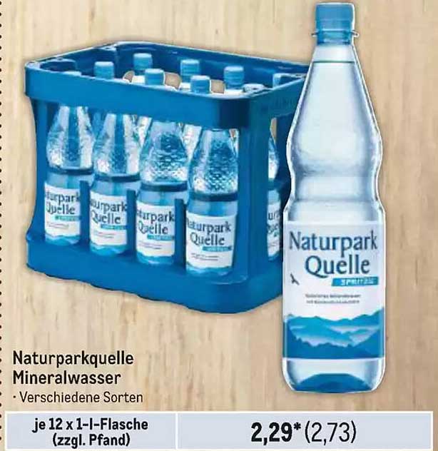 Naturparkquelle Mineralwasser