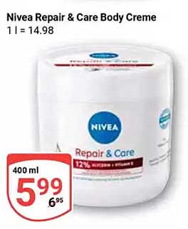 Nivea Repair & Care Body Creme