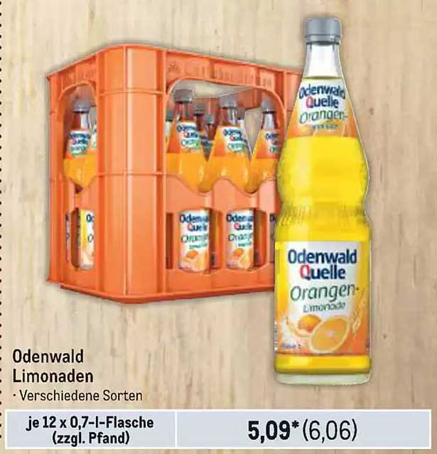 Odenwald Quelle Orangen Limonade