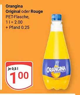 Orangina Original oder Rouge