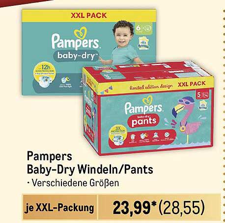 Pampers Baby-Dry Windeln/Pants