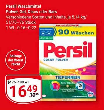 Persil Waschmittel