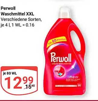 Perwoll Waschmittel XXL