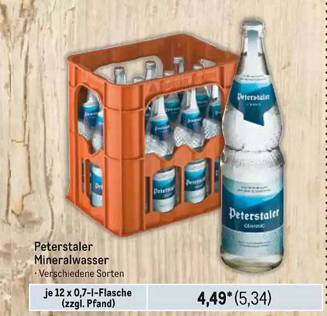 Peterstaler Mineralwasser