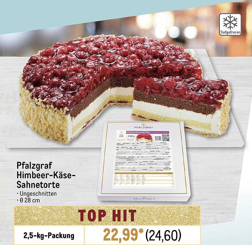 Pfalzgraf Himbeer-Käse-Sahnetorte