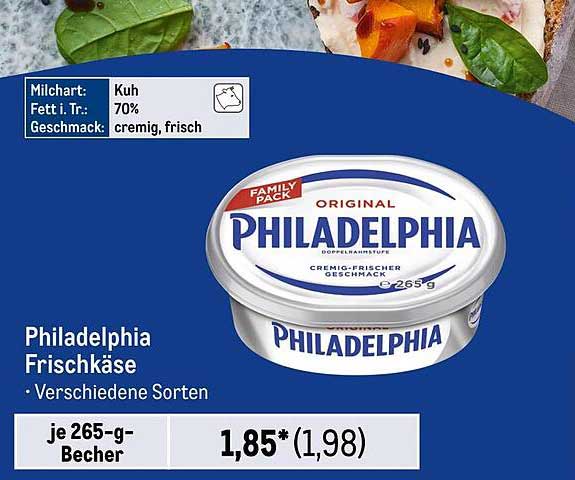 Philadelphia Frischkäse