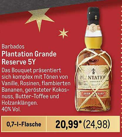 Plantation Grande Reserve 5Y